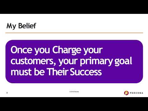 Percona Vision and Plans