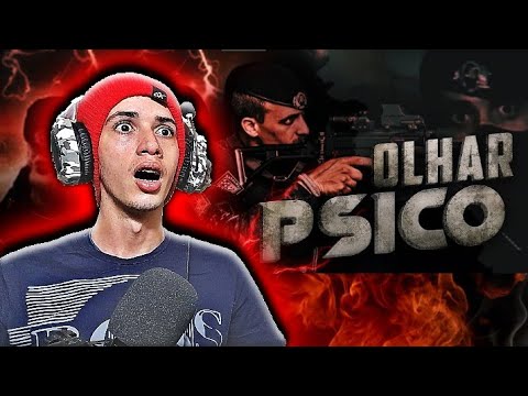 REACT - Flow ROTA Olhar PSICO 💀 Se apruma não JÃO (JC Rap)