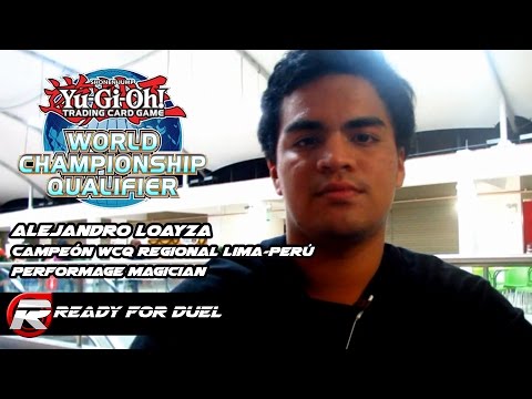 Alejandro Loayza, WCQ Regional Champion, Lima, Peru / Performance Magician [Ready for Duel]