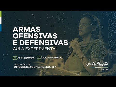 Aula experimental - Escola de  Intercessão online - 17/07/2020  - Início as 19:30h