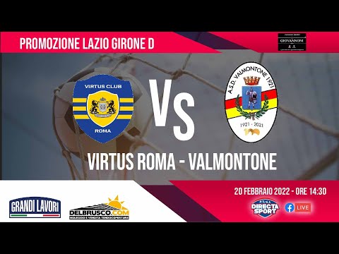 Calcio Promozione Lazio Gir. D - Virtus Roma-Città di Valmontone (1-2)