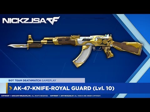 AK-47-Knife-Royal Guard (Level 10) | CROSSFIRE China 2.0