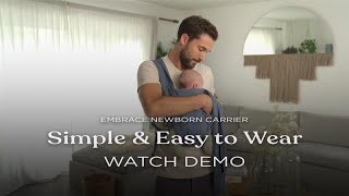 Video de Mochila portabebés Ergobaby - Embrace