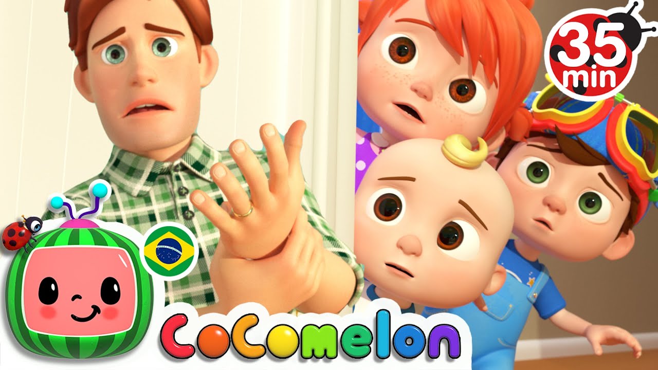 CoComelon em Português | Canção do dodói | Compilaçāo de Músicas Infantis | Desenhos Animados