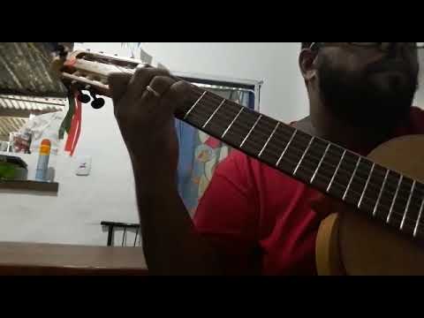 Exercício na cadência de G, frases em Terças, do curso do Eduardo Sant'Anna.