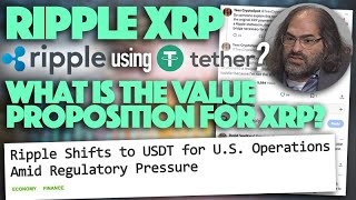 Ripple XRP: Ripple Using USDT? David Schwartz Explains Value Proposition Still Exists For XRP