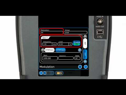 Training Aeroflex 3550 Radio Test Set - Basic RF Generator Setup