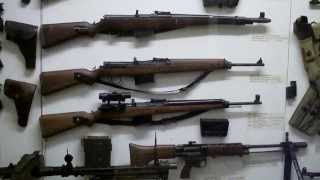 preview picture of video 'Weapons display at the National Museum of Military History - Diekirch - Luxembourg'