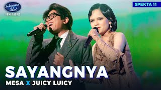 Download lagu MESA X JUICY LUICY - SAYANGNYA - SPEKTAKULER SHOW 11 - Indonesian Idol 2025 mp3 Download lagu MESA X JUICY LUICY - SAYANGNYA - SPEKTAKULER SHOW 11 - Indonesian Idol 2025 mp3