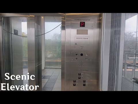 Scenic Richmond Traction Elevator at Main Street-Science World SkyTrain Station - Vancouver BC