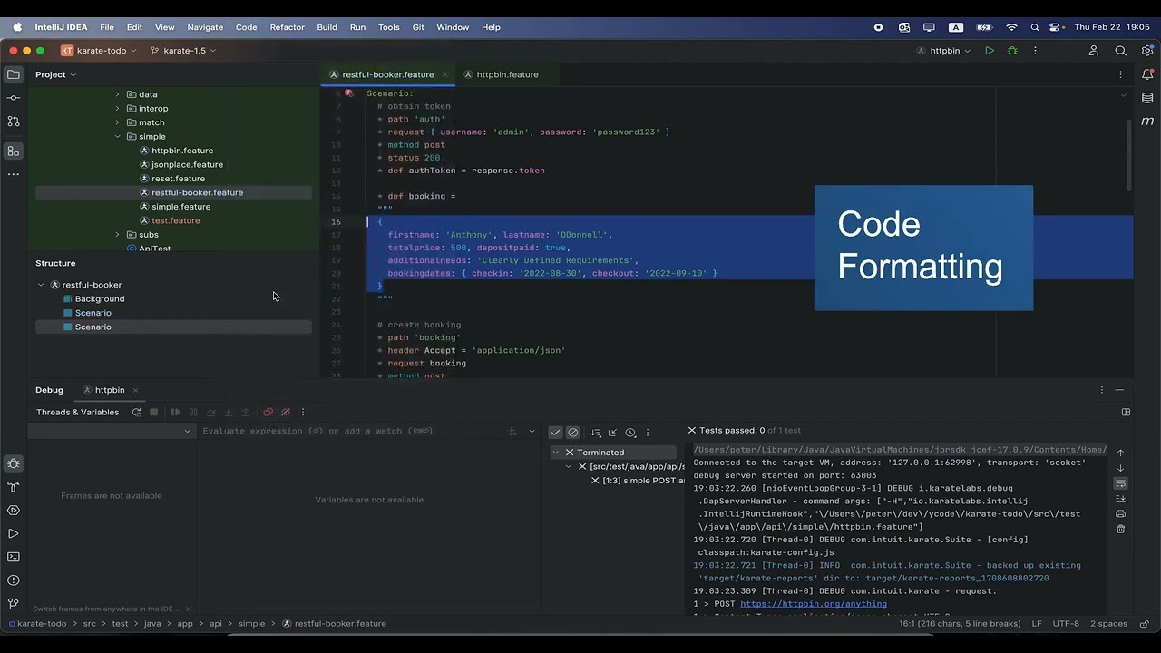 Karate IntelliJ IDEs Plugin Marketplace