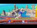 Sonic Vs Male Wii Fit Trainer