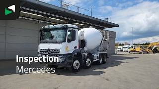 Автобетоносмеситель Mercedes-Benz Arocs 3240 8X4 9m3 Schwing Stetter mixer Steel suspension Automa | Изображение 4 - Machineryline