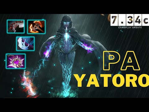 Yatoro's Spectacular Performance with Phantom Assassin / Patch 7.34c