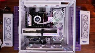 How to connect NZXT F series performance fans (F120x, F140x, F280x, F360x wiring)