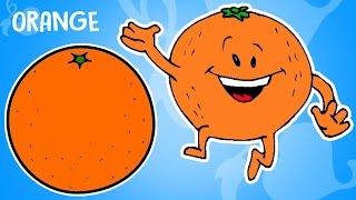 Orange Fruit Songs |  English Fruit Rhymes Cartoon For Kids | Juniors Tv