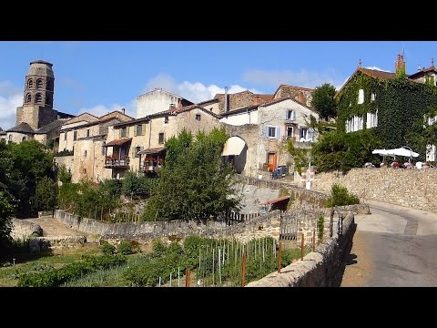 Lavaudieu (Haute-Loire), uma das mais belas aldeias da França HD