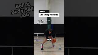 3 moves kyrie Irving’s uses in the triple threat #basketball #nba #workout #nba #kyrieirving #shorts