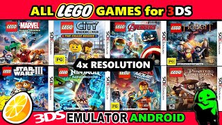 Top 17 Best LEGO (3DS) Games for Citra Emulator Android