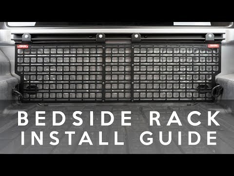 2020 Jeep Gladiator - Bedside Rack Install Guide - Front Panel