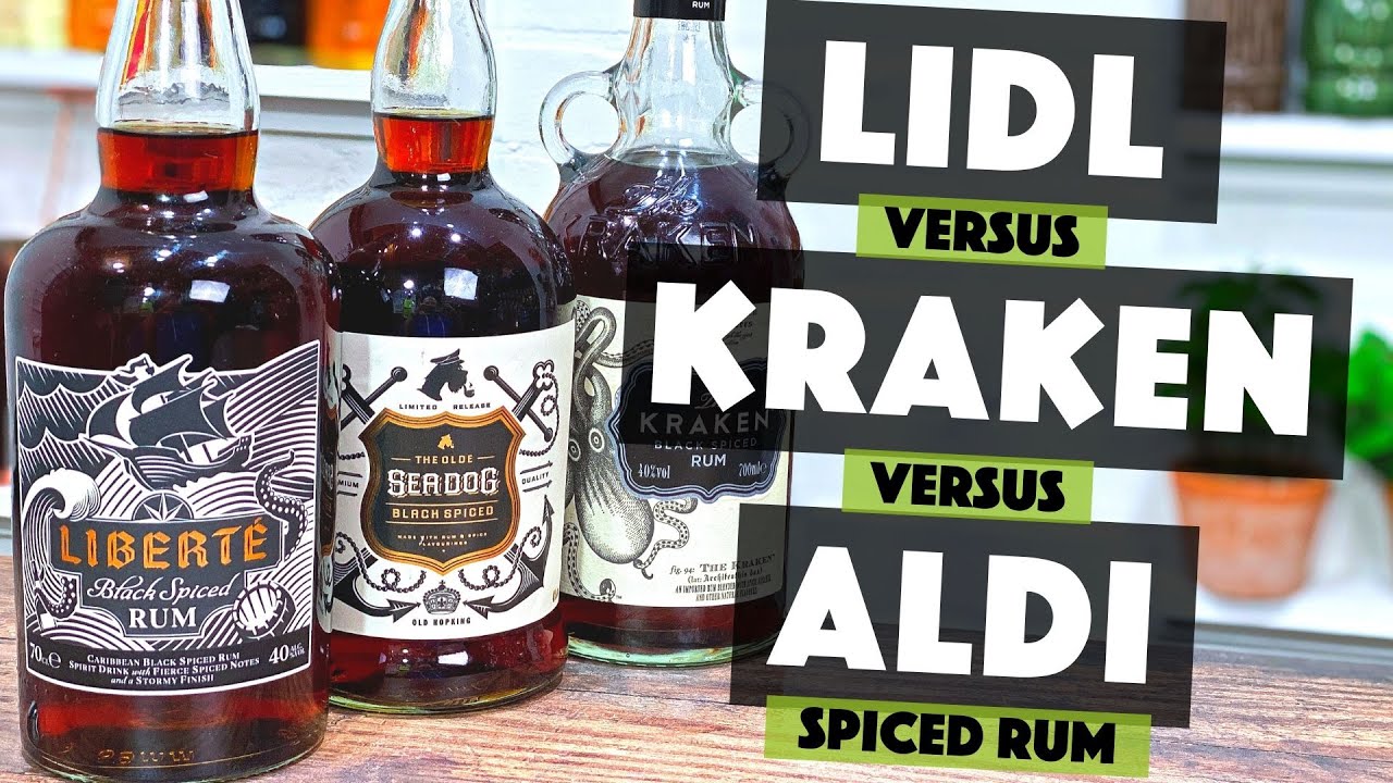 Lidl Liberte Black Spiced Rum Review - Is it similar to Kraken Rum What to mix with Spiced Rum