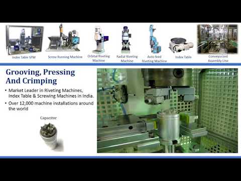 Capacitor Grooving And Sealing Machine