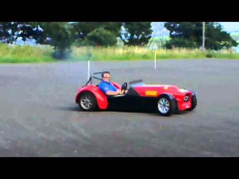 Paul Blair at Larne Motor Club Autotest.