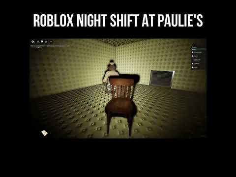 Night Shift at Paulie's | ROBLOX HORROR #roblox #robloxhorror #robloxjumpscare