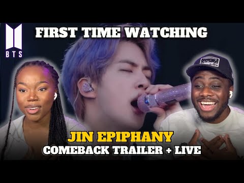 K-POP NEWBIES FIRST TIME WATCHING BTS (방탄소년단) JIN EPIPHANY!
