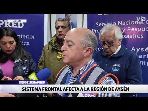 Actualización por sistema frontal en Aysén