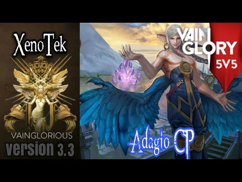5v5 XenoTek | Adagio CP - Vainglory hero gameplay from pro player