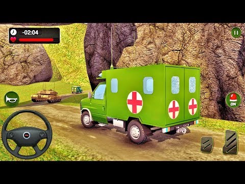 US Army Ambulance Driving Rescue Simulator - Transport Injured to Hospital - Android Gameplay 2020