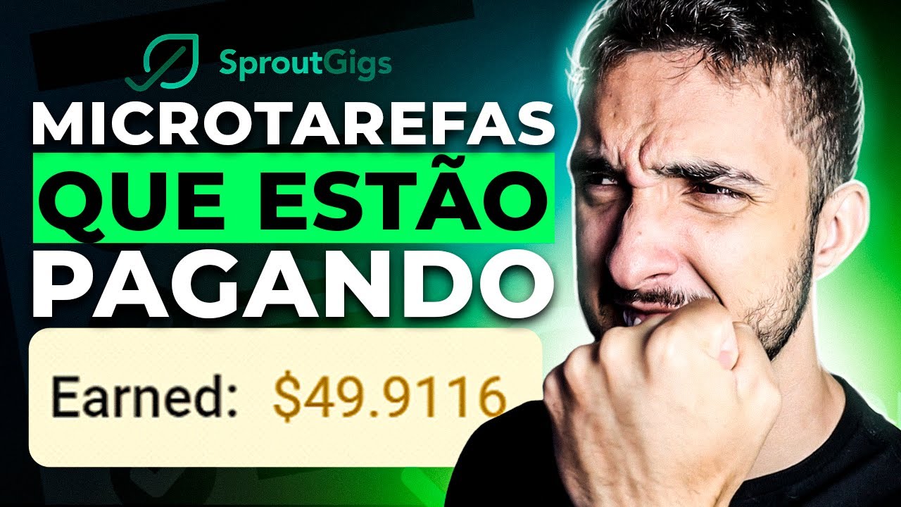 SPROUTGIGS: O MELHOR SITE DE MICROTAREFAS EM 2024 *Funciona*