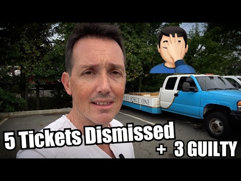 Why I Plead Guilty to Two Tickets When I Shouldn't Have!