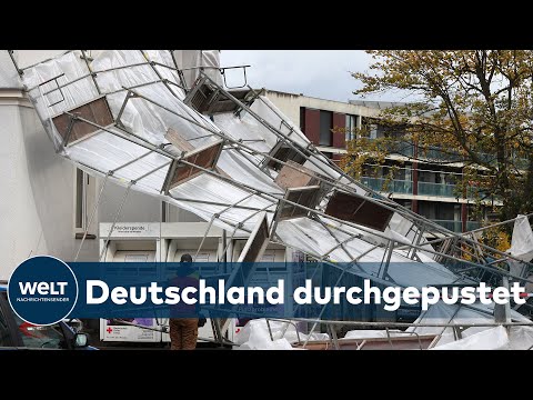 HERBSTSTURM HENDRIK II: Sturm flaut allmählich ab - Böen noch im Norden und der Mitte