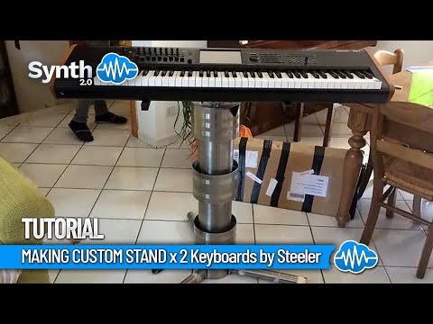 {TUTORIAL} CREA IL TUO STAND CUSTOM ROTANTE x 2 Keyboards by Steeler