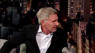 David Letterman   Harrison Ford Tells a Joke But Paul Interrupts