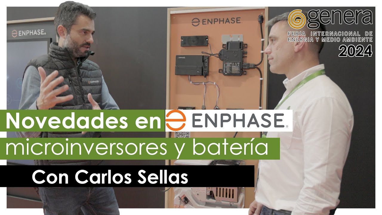 Novedades en microinversores y Batería de Enphase - Genera 2024