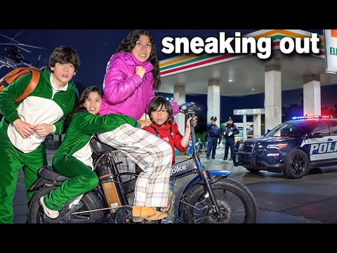 SNEAKED MY SIBLINGS OUT AT 1AM  *GONE WRONG* | Familia Diamond
