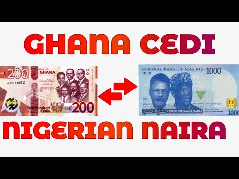 Ghana Cedi To Nigerian Naira Exchange Rate Today | GHS To NGN | Naira To Cedis