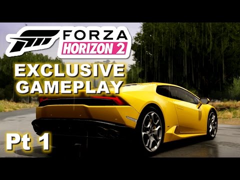 Forza Horizon 2 Exclusive Gameplay Pt1 (Live at Gamescom 2014)