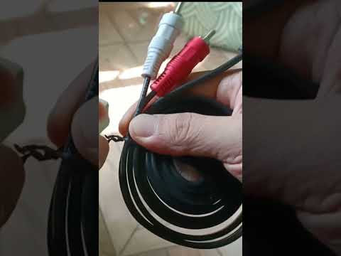 3.5 mm TRS Stereo Audio Jack Male to RCA Stereo Male