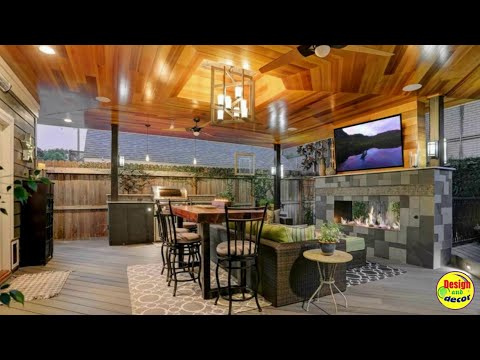 50  Stylish Covered Patio Ideas. Design and decor