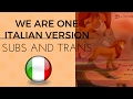 The Lion King 2 We Are One Italian Subs And Trans