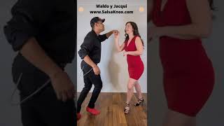 Cross Basic Step | How To Dance Cumbia With A Partner | Cumbia Dance With Waldo y Jacqui