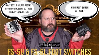 Video thumbnail for BOSS FS-5L & FS-5U Latching & Momentary Foot Switches by Cryptic Mask Guitar