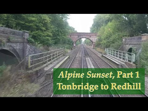 Tonbridge to Redhill – Hastings DEMU cab ride – 30 September 2017