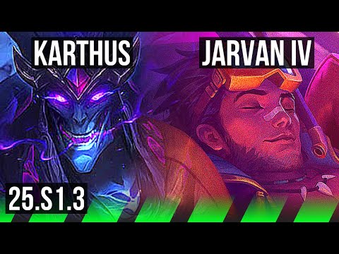 KARTHUS vs JARVAN IV (JGL) | EUW Master | 25.S1.3