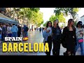 Barcelona, Spain 2024 🇪🇸 Spring Walk in Barcelona 4K