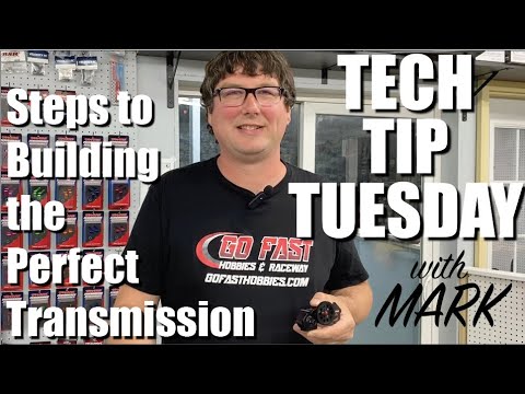 Go Fast Hobbies Tech Tip Tuesday with Mark - Team GFRP Transmission Build